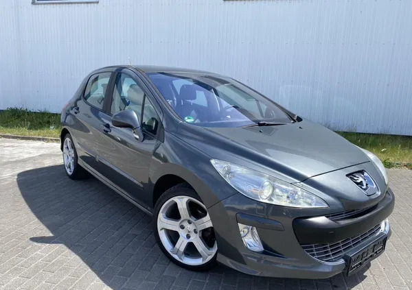 września Peugeot 308 cena 14800 przebieg: 212000, rok produkcji 2008 z Września